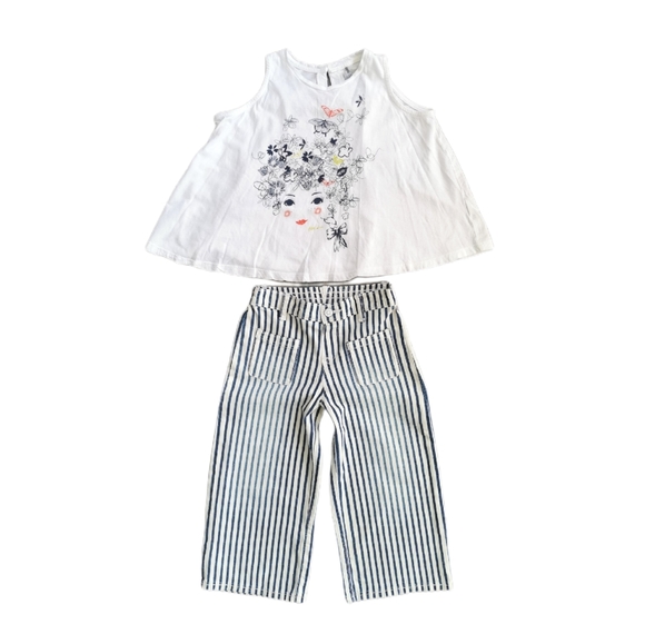 3T/ 4 YEARS DEUX PAR DEUX Mix N Match Summer Outfit EUC - Picture 7 of 7